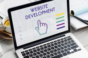 Website Development Links Seo Webinar Cyberspace Concept Website Development Links Seo Webinar Cyberspace Concept